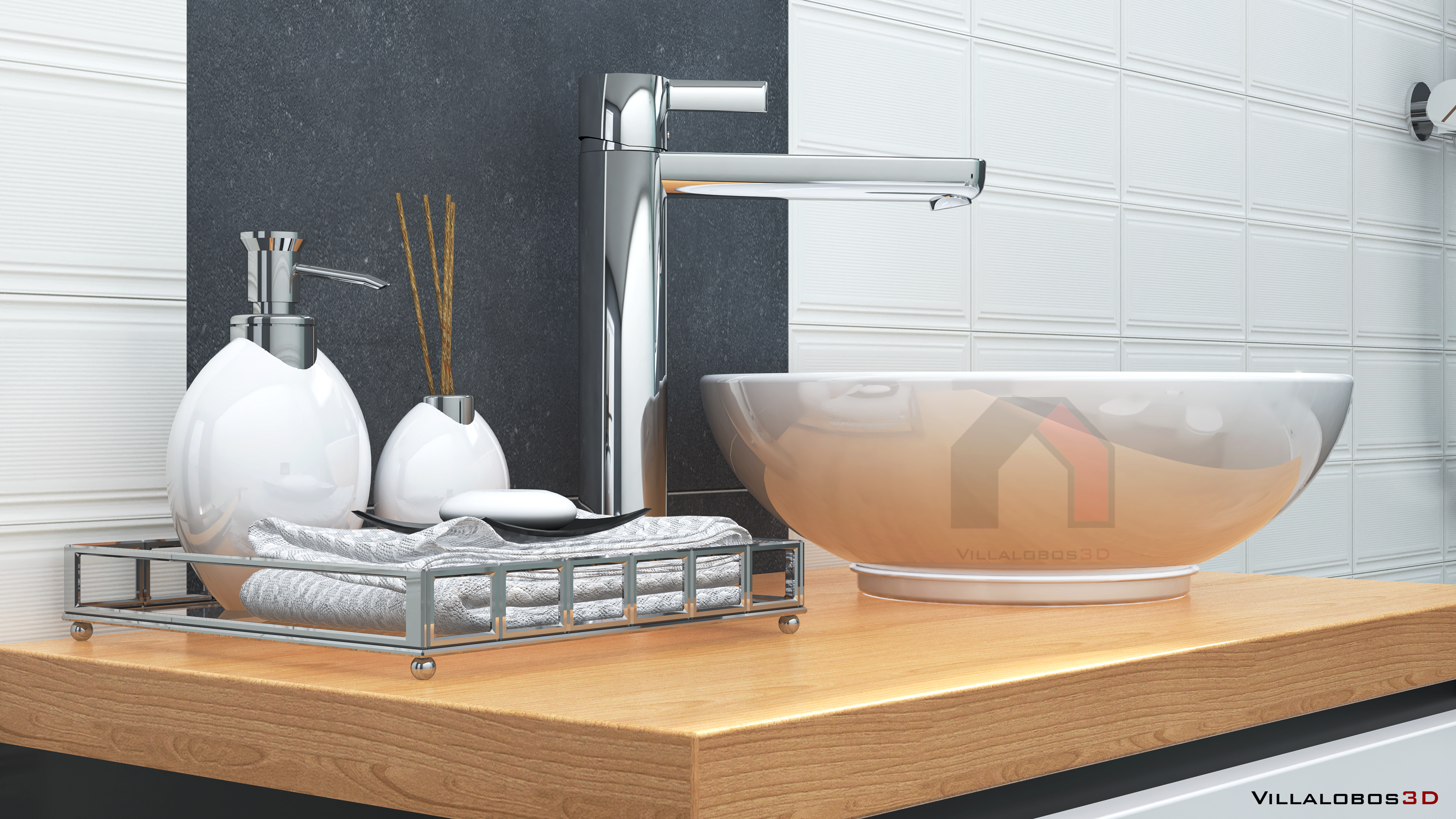 Baño Residencial - Detalle de Grifería