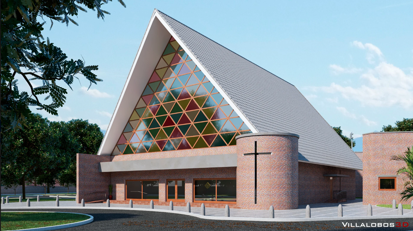 Fachada Capilla Render 1