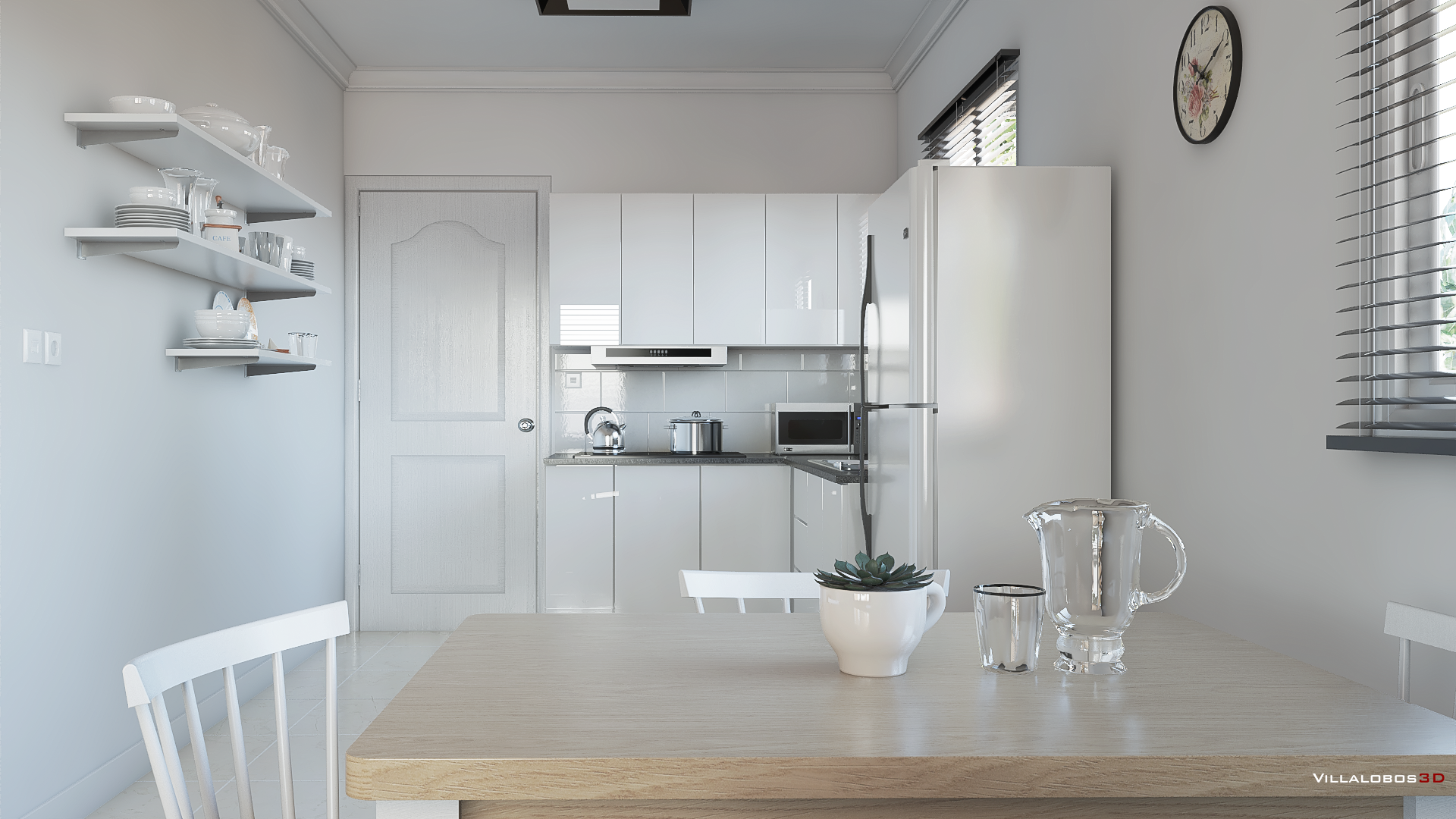 Cocina Residencial Arq. Ezequiel Beitia